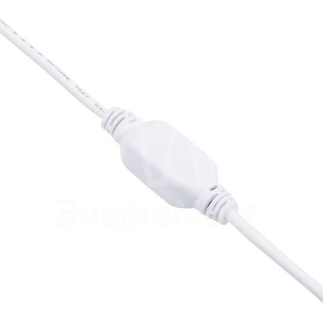 Гирлянда светодиодная &amp;quot;Айсикл&amp;quot; (бахрома) 4.8х0.6м 176LED бел. 11Вт 220В IP65 эффект мерцания провод бел. ПВХ Neon-Night 255-165