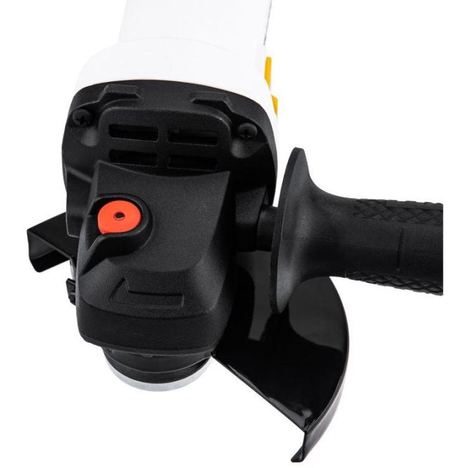 Машина шлифовальная угловая (УШМ болгарка) 125мм 900Вт в кейсе Kranz KR-PT-212