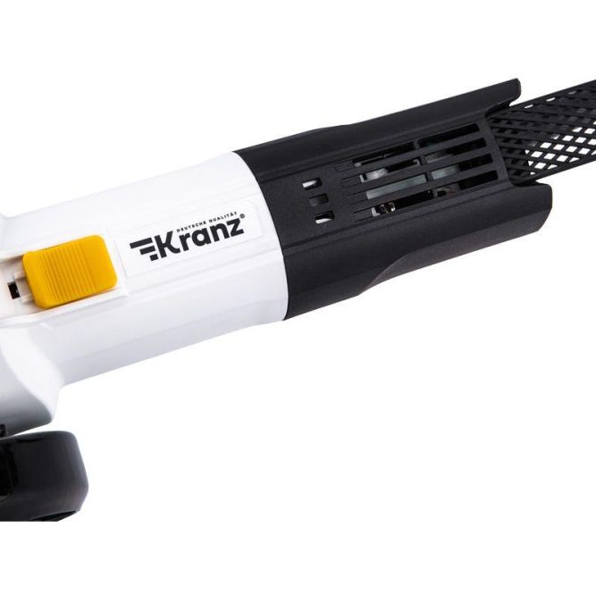 Машина шлифовальная угловая (УШМ болгарка) 125мм 900Вт в кейсе Kranz KR-PT-212