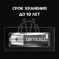 Элемент питания алкалиновый AA/LR6 (блист. 8шт) Basic Opticell 5051008