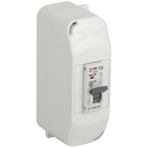 Корпус пластиковый КМПн 1/2 IP20 навесной SIMPLE бел. ЭРА Б0062279