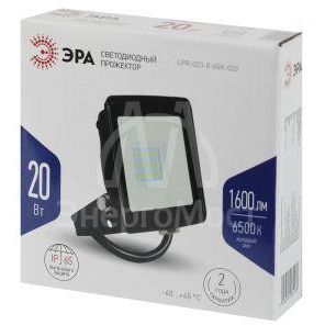 Прожектор светодиодный уличный LPR-023-0-65K-020 20Вт 6500К 1600лм 103х99х23.5 Эра Б0052022