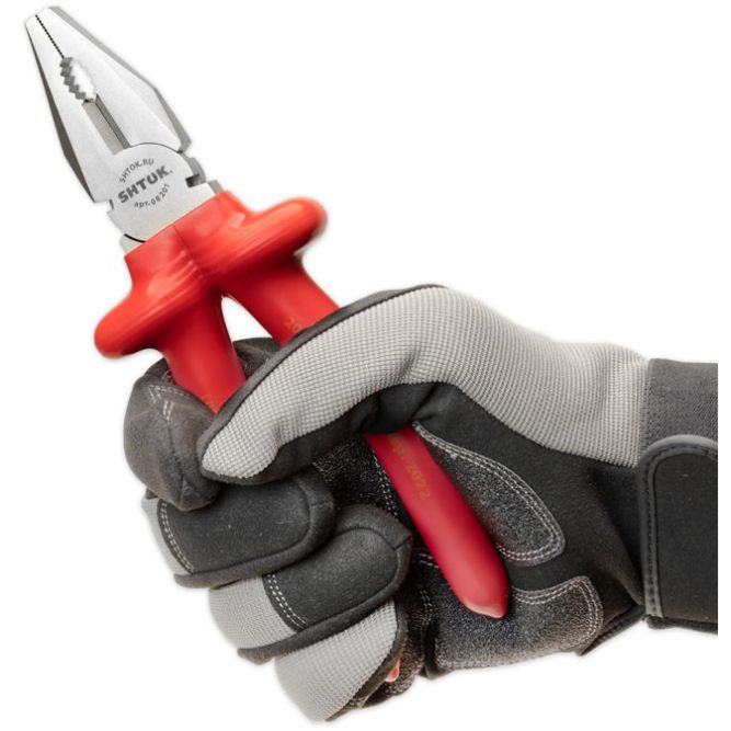 Пассатижи диэлектрические 1000В 160мм (08203) SHTOK 376289