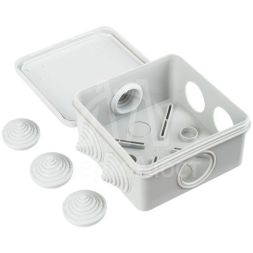 Коробка распаячная ОП 100х100х50 IP44 КМ41255 IEK UKOZ11-100-100-050-K41-44