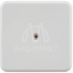 Коробка распаячная ОП 75х75х20 IP20 КМ41212-01 (6 клем. 6кв.мм) бел. IEK UKO10-075-075-020-K01