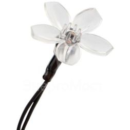 Светильник светодиодный Каскад Ночной букет 4м с солнечн. панелью и аккумулятором плюс 2м Lamper 602-270