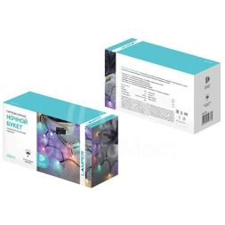 Светильник светодиодный Каскад Ночной букет 4м с солнечн. панелью и аккумулятором плюс 2м Lamper 602-270