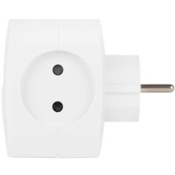Разветвитель 4-м SP-4-3USBAC-W + 3 USB A+C со шторками 10А бел. Эра Б0069083