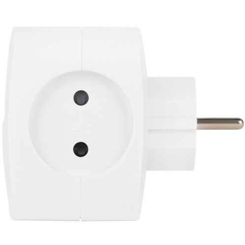 Разветвитель 4-м SP-4-3USBAC-W + 3 USB A+C со шторками 10А бел. Эра Б0069083