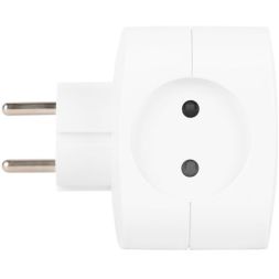 Разветвитель 4-м SP-4-3USBAC-W + 3 USB A+C со шторками 10А бел. Эра Б0069083