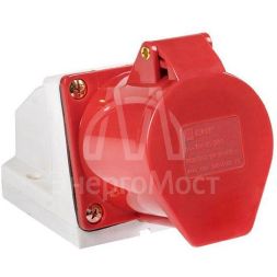 Розетка наружн. уст. 16А 3P+PE IP44 (114) EKF ps-114-16-380