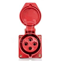 Розетка наружн. уст. 16А 3P+PE IP44 (114) EKF ps-114-16-380