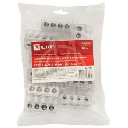 Клеммник для сетей уличного освещения KE10.1 Al 4х10-35/Cu 1.5-25PROxima EKF ke-10.1
