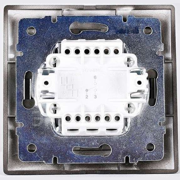 Рамка 5-м Мира горизонтальная черн. бархат LEZARD 701-4200-150