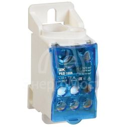 Блок распределительный на DIN-рейку РБД-160А IEK RBD-160