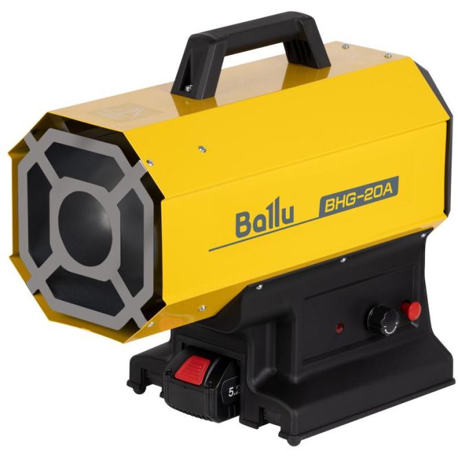 Пушка тепловая газовая с аккумулятором BHG-20A Ballu НС-1632907