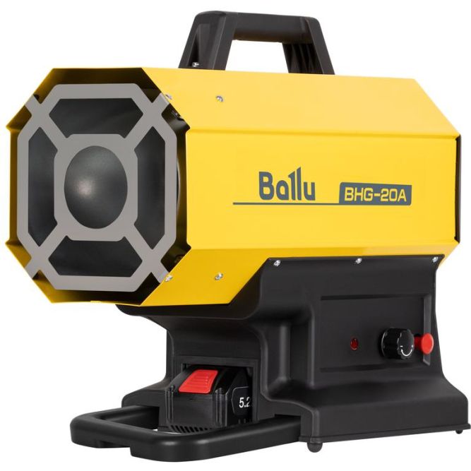 Пушка тепловая газовая с аккумулятором BHG-20A Ballu НС-1632907