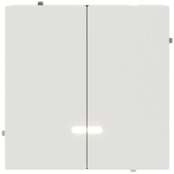 Переключатель 2-кл. KANT с подсветкой бел. песок DKC 7010144