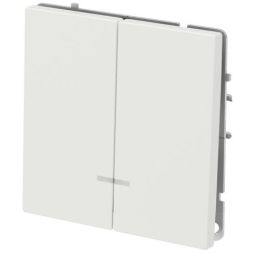 Переключатель 2-кл. KANT с подсветкой бел. песок DKC 7010144