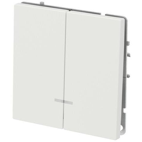 Переключатель 2-кл. KANT с подсветкой бел. песок DKC 7010144