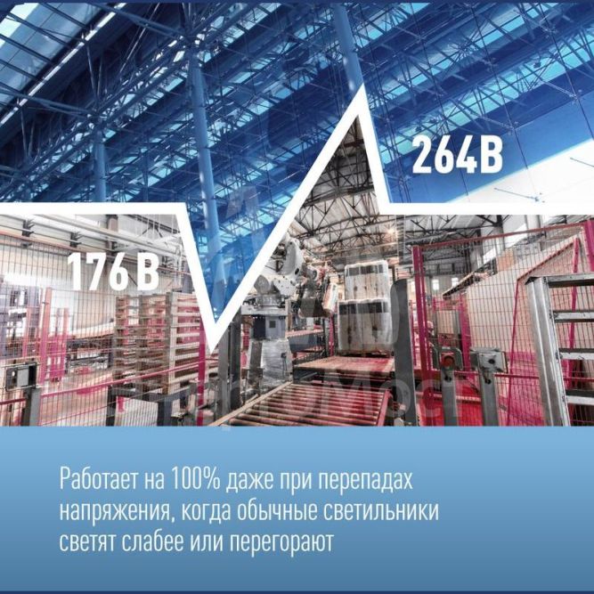 Светильник светодиодный UFO HIgh Bay 200Вт 6500К 174-265В для высоких пролетов КОСМОС KHB120d200W6500K