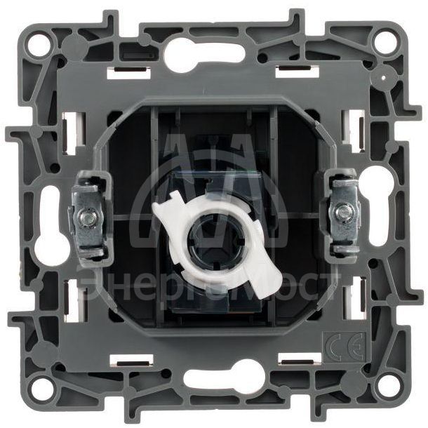 Механизм розетки информ. 1-м СП Etika RJ45 CAT.5E UTP бел. Leg 672241