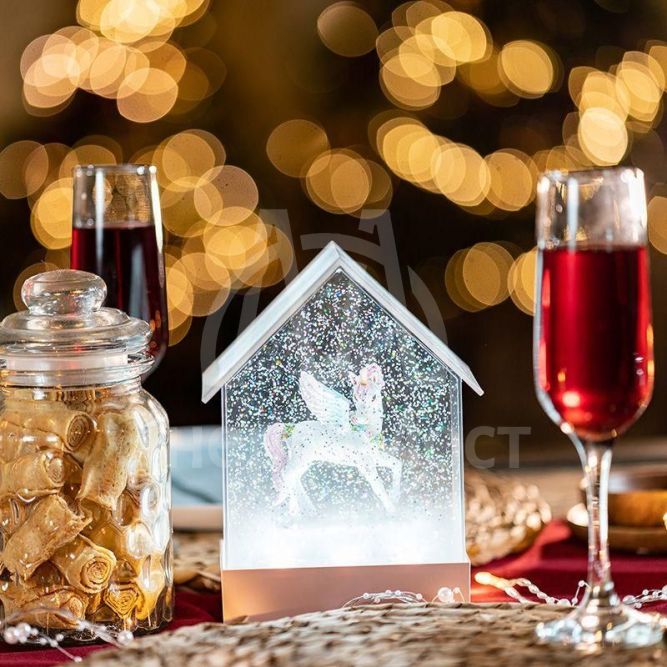 Светильник декоративный &amp;quot;Единорог&amp;quot; с конфетти и мелодией USB Neon-Night 501-186