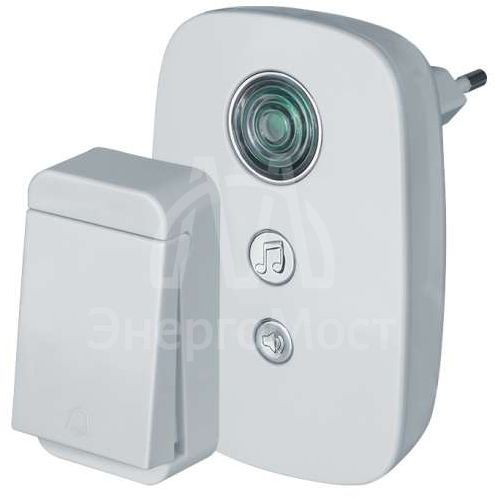 Звонок беспроводной 61 269 NDB-D-AC01-1V1-WH Navigator 61269