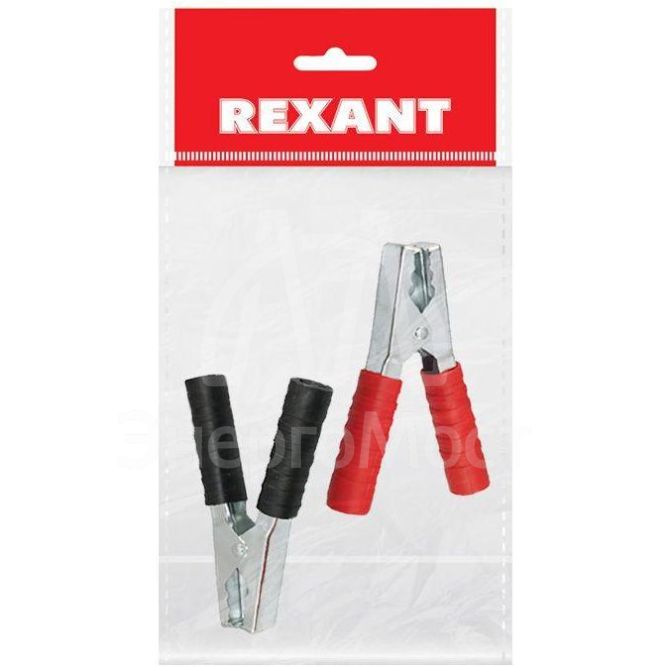 Зажим &amp;quot;крокодил&amp;quot; 250А 150мм (уп.2шт) Rexant 16-0020-9