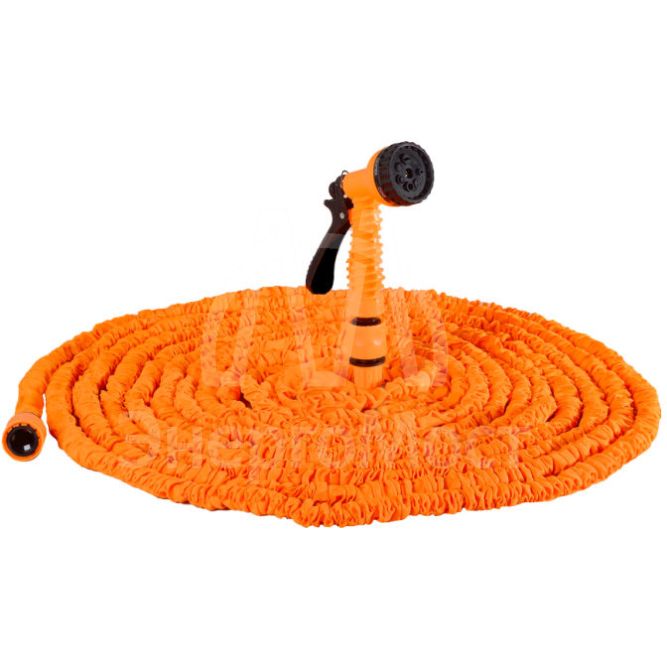 Набор для полива с растягивающимся шлангом 80м Вихрь
