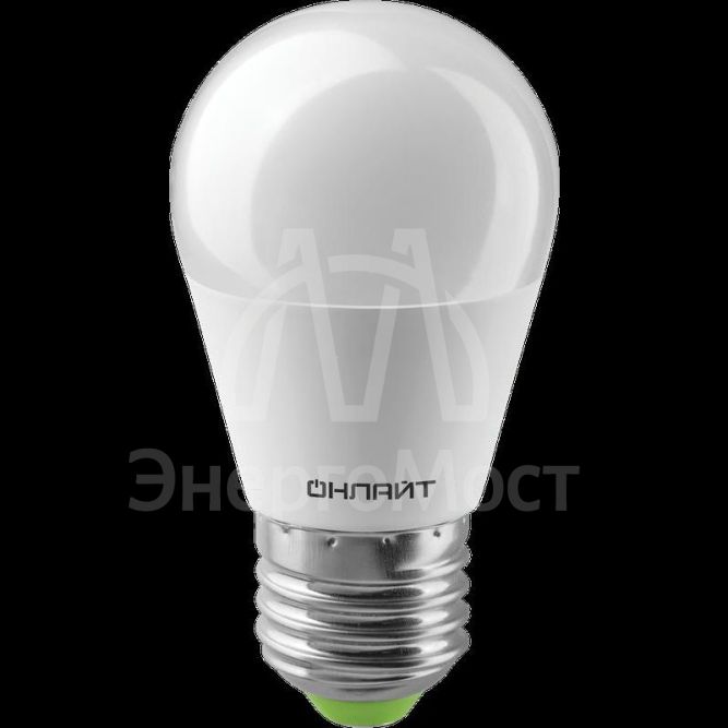Лампа 82 912 OLL-G45-10-230-2.7K-E27-PROMO 10Вт ОНЛАЙТ 82912