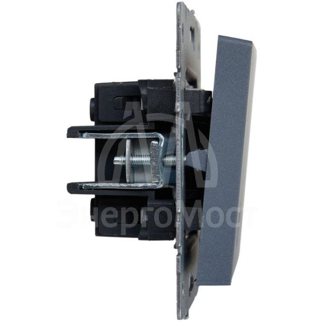 Выключатель 2-кл. СП BRITE ВС10-2-1-БрМ 10А с инд. маренго IEK BR-V20-1-10-K35