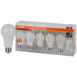 Лампа светодиодная LED Value LVCLA125 15SW/840 230В E27 2х5 RU (уп.5шт) OSRAM 4058075577831