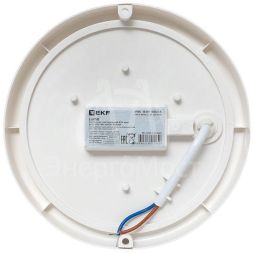 Светильник светодиодный ЖКХ ДПО-1004 15Вт 4000К IP65 круг LUMA EKF BKL-1004-R-15-4000