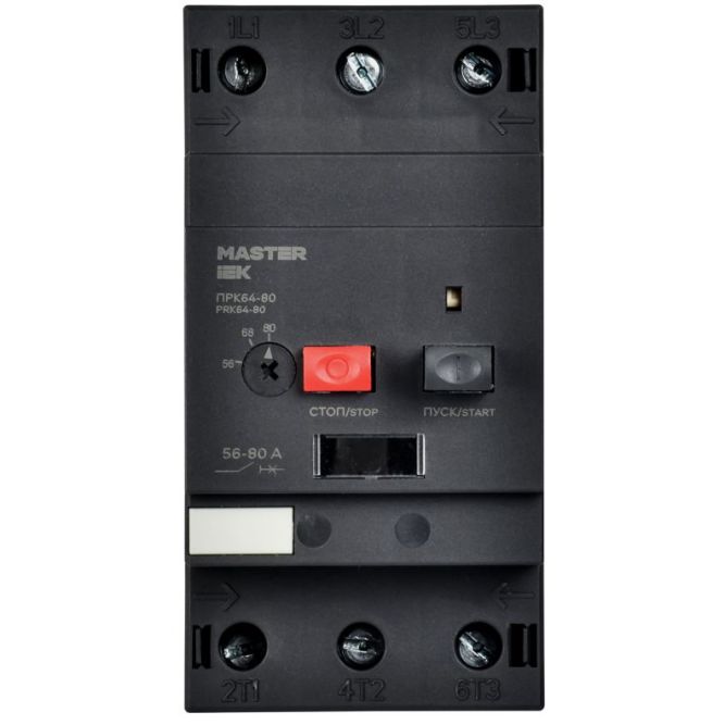 Пускатель ПРК64-80 In=80A Ir=56-80A Ue 660В KARAT IEK DMS22-80