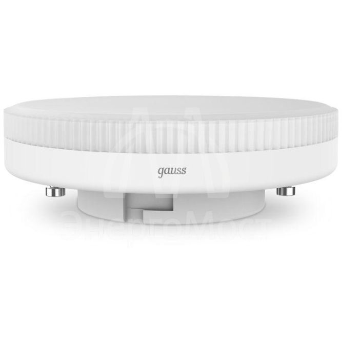 Лампа светодиодная Black 8Вт таблетка 4100К нейтр. бел. GX53 690лм GAUSS 108008208