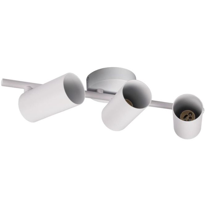 Светильник PCL-0403 3xGU10 IP20 230В WH настен./потолочн. декор. под лампу JazzWay 5066663