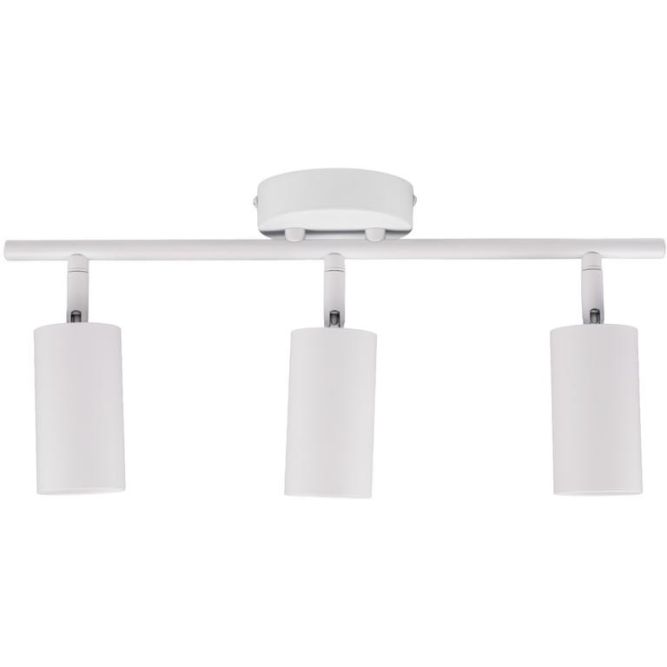 Светильник PCL-0403 3xGU10 IP20 230В WH настен./потолочн. декор. под лампу JazzWay 5066663