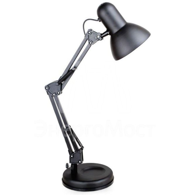 Светильник KD-313 C02 настол. 230В 60Вт E27 черн. Camelion 13640