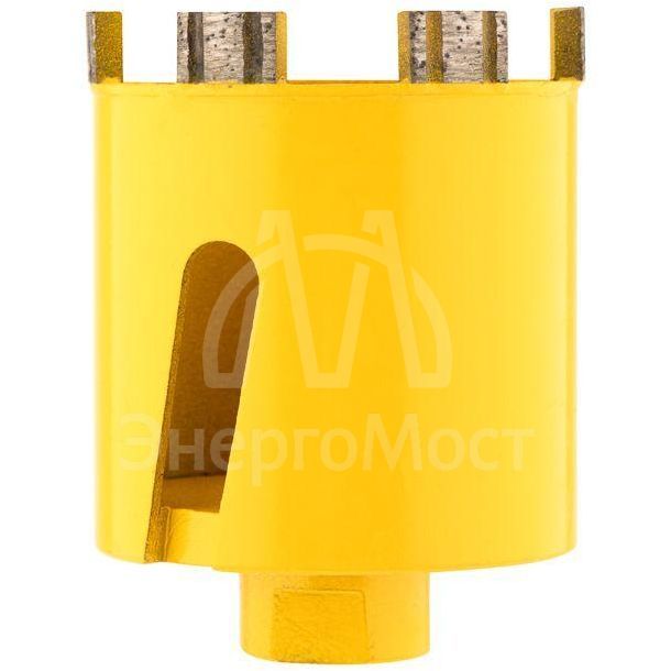 Коронка алмазная по бетону 70мм L=90мм М16 сегмент 10мм Kranz KR-90-0164