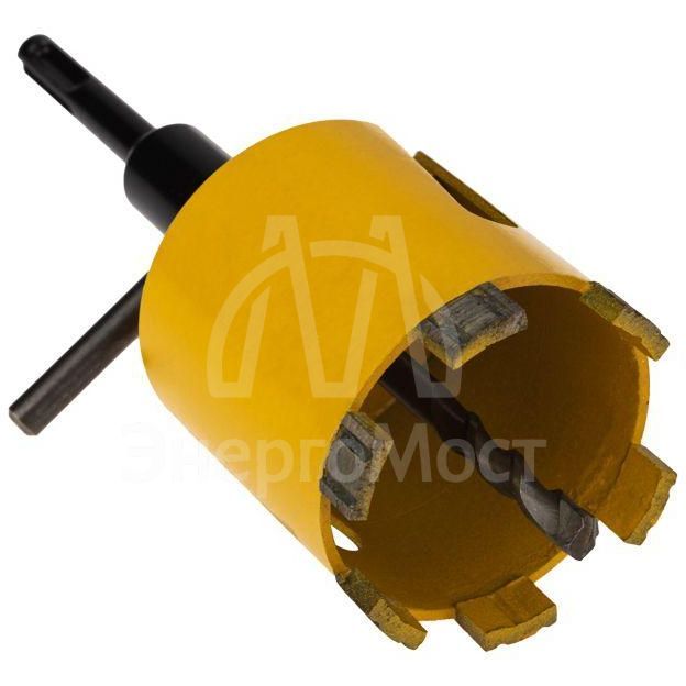 Коронка алмазная по бетону 70мм L=90мм М16 сегмент 10мм Kranz KR-90-0164