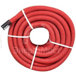 Труба гофрированная двустенная ПНД гибкая d50мм с протяжкой SN13 красн. (уп.50м) PROxima EKF tg2st-50-50m