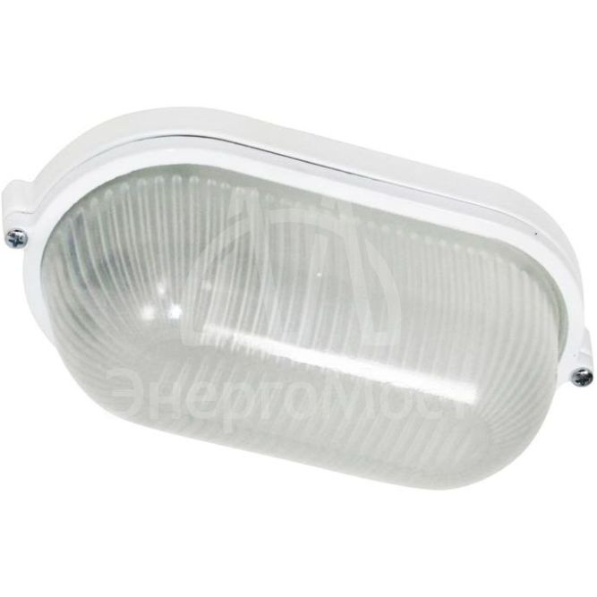 Светильник НПП 03-60-021 &amp;quot;Банник&amp;quot; 1401 овал малый 1х60Вт E27 IP65 корпус бел. Элетех 1005500938