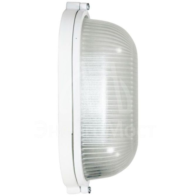 Светильник НПП 03-60-021 &amp;quot;Банник&amp;quot; 1401 овал малый 1х60Вт E27 IP65 корпус бел. Элетех 1005500938