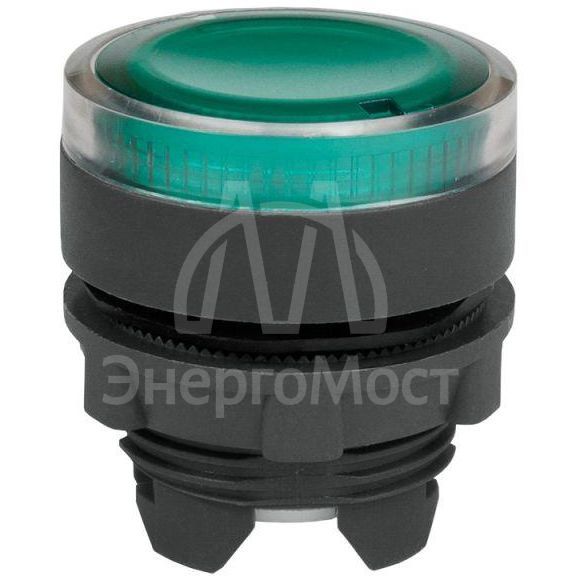 Головка кнопки OptiSignal D22 A5-PL-3 с подсветкой зел. пластик ZB5AW333 КЭАЗ 332306