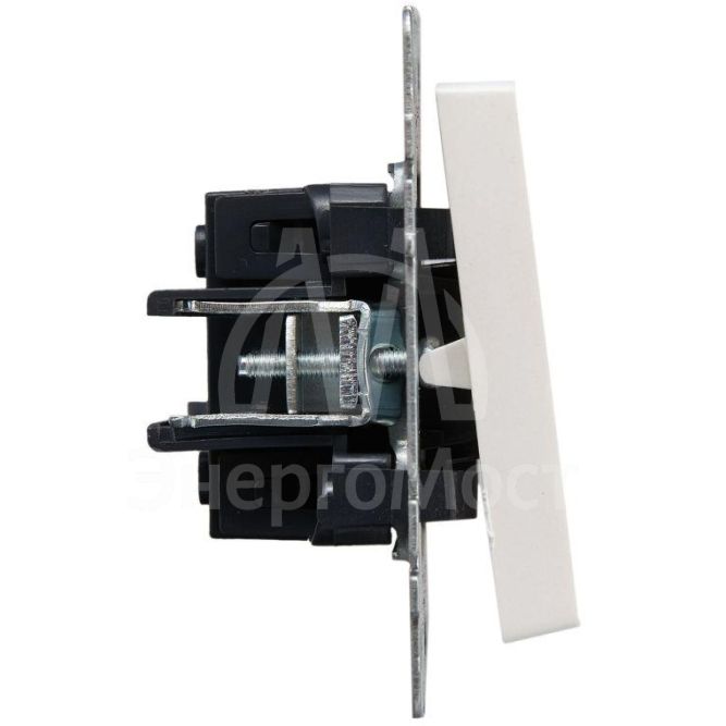 Выключатель жалюзи СП BRITE ВС10-1-5-БрЖ 10А жемчуж. IEK BR-V15-0-10-K36