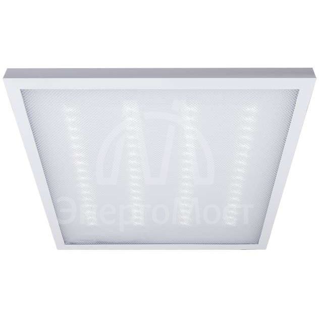 Светильник светодиодный PPL 595/U Призма 36Вт 6500К IP40 3000лм ДПО универс. с драйвером (аналог ЛВО 4х18) JazzWay 2853509E