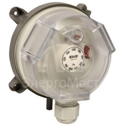 Реле перепада давления RVG-10-1000 (1000Па) EKF RVG-10-1000