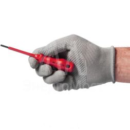 Отвертка диэлектрическая шлицевая SL3.5х75 K2 1000В ARMA2L 3 IEK A2L3-SC30-K2-SL-35-075