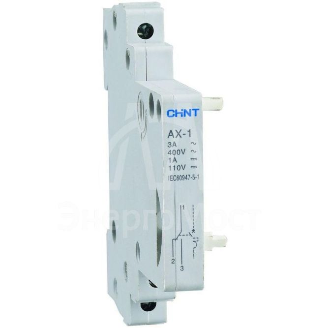 Контакт вспомогательный AX-1 для DZ158 (R) CHINT 158999